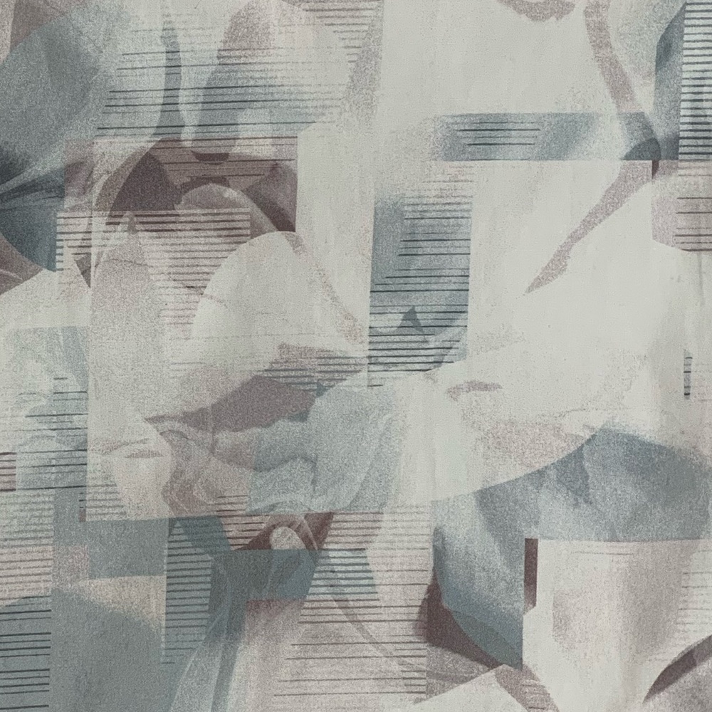 Men’s NWT ALFANI Regular-Fit Abstract Light Wave Print Button Down Shirt, Sz XL - Picture 6 of 8